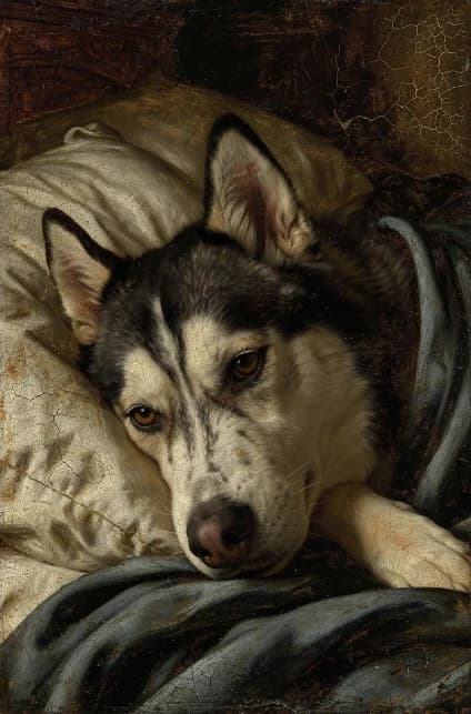Renaissance Oil Painting style example portrait